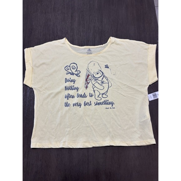 Exclusive 2024 Disney Park Epcot Winnie The Pooh Pajama Shirt NWT - Picture 1 of 5